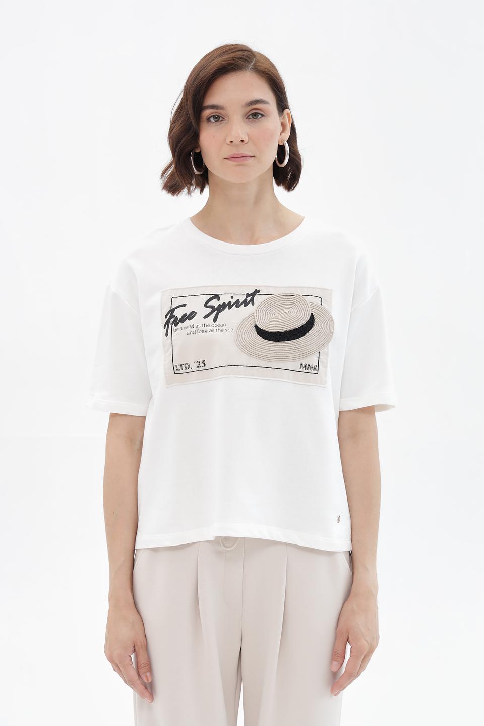 Футболка Monari с принтом