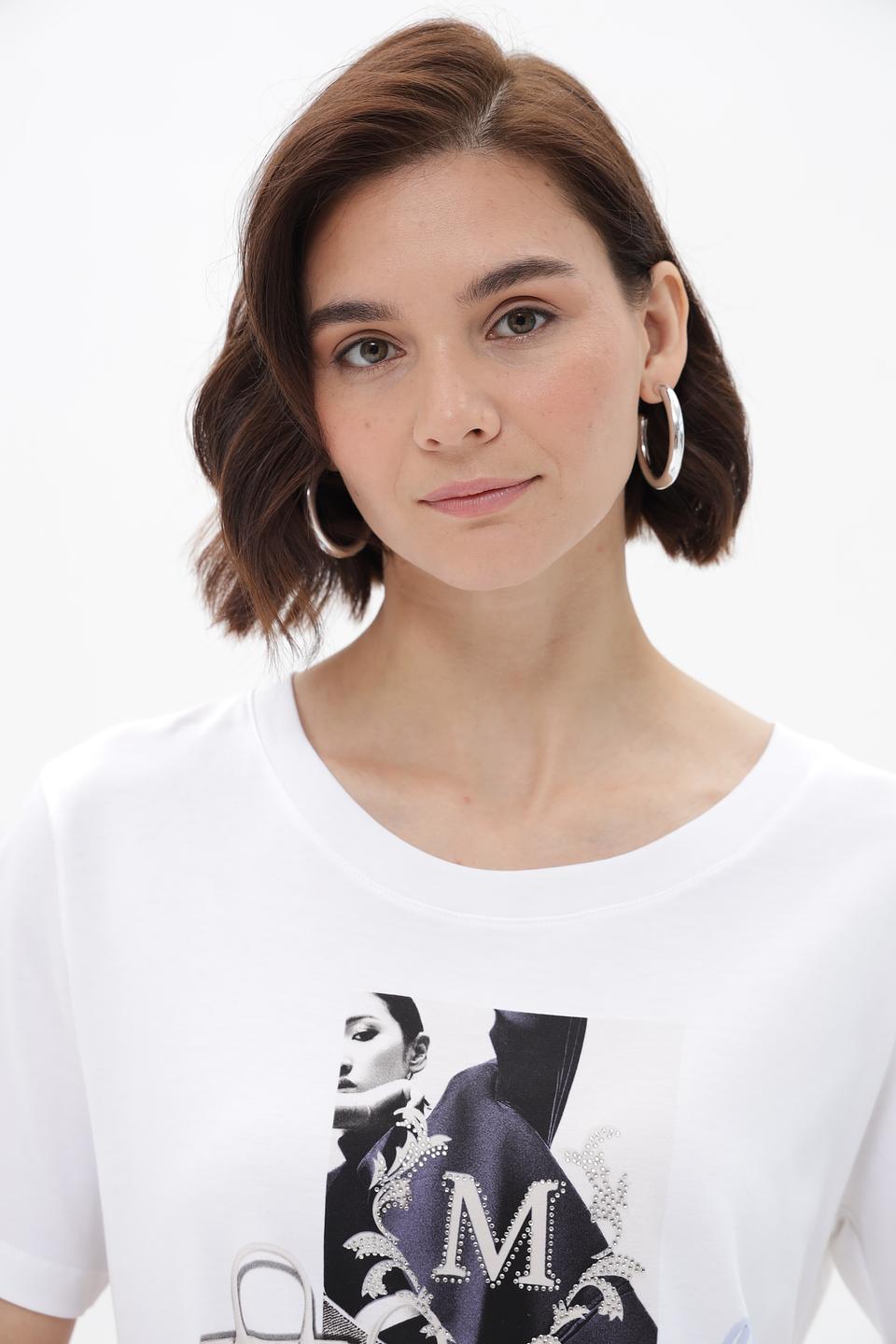 Футболка Monari с принтом