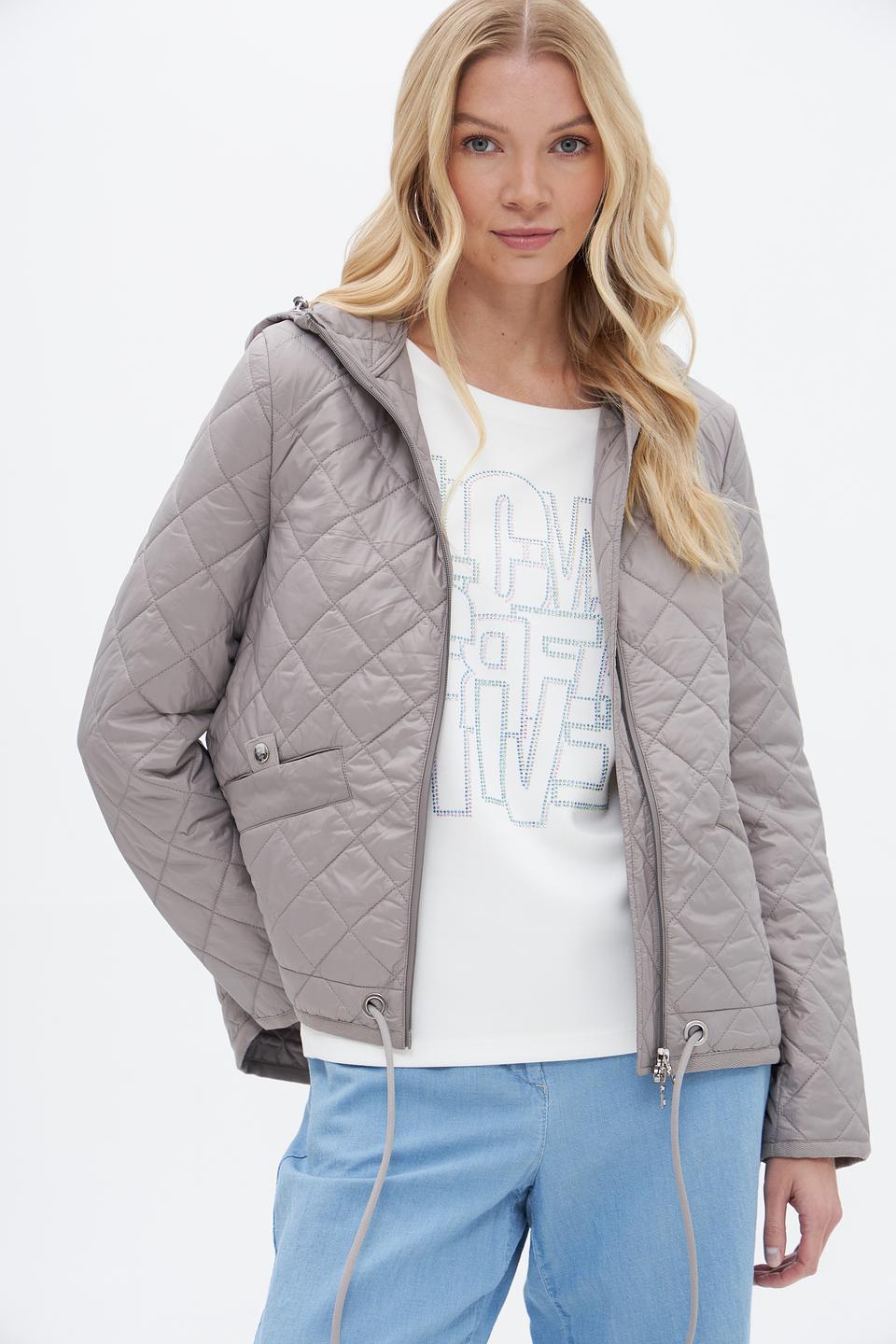 Куртка Pezzo стеганая серая