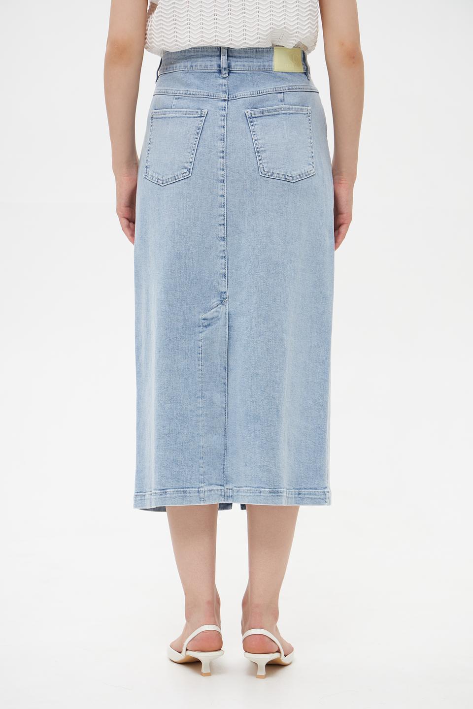 Юбка джинсовая Toni collection голубая