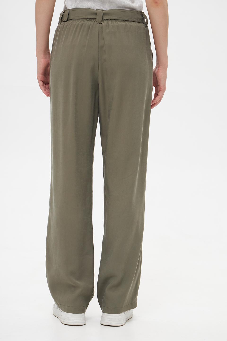 Брюки широкие Bianca хаки