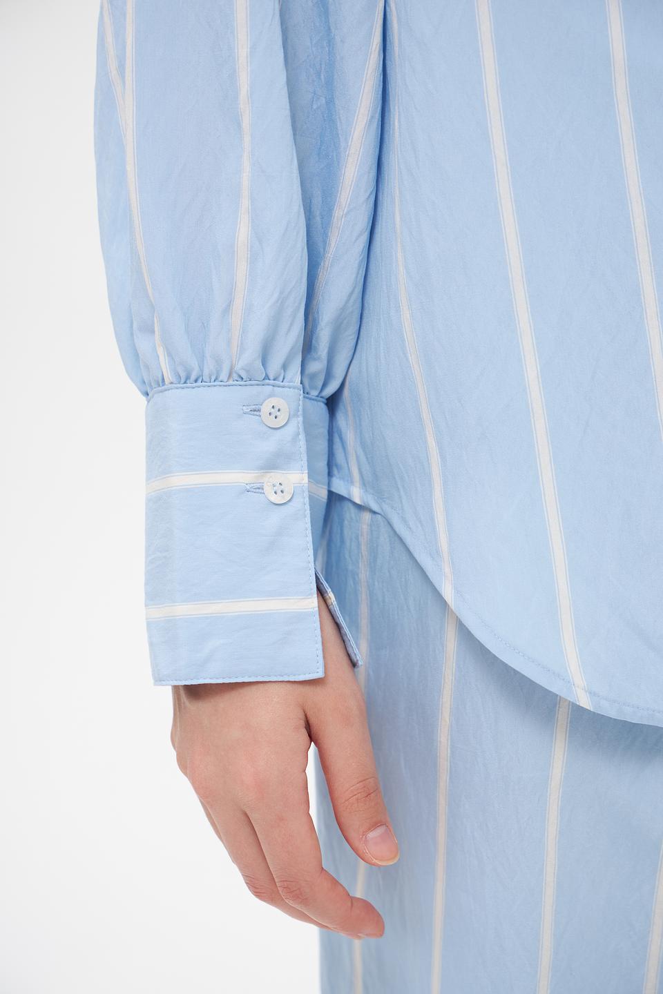 Блуза Marc Aurel в полоску голубую