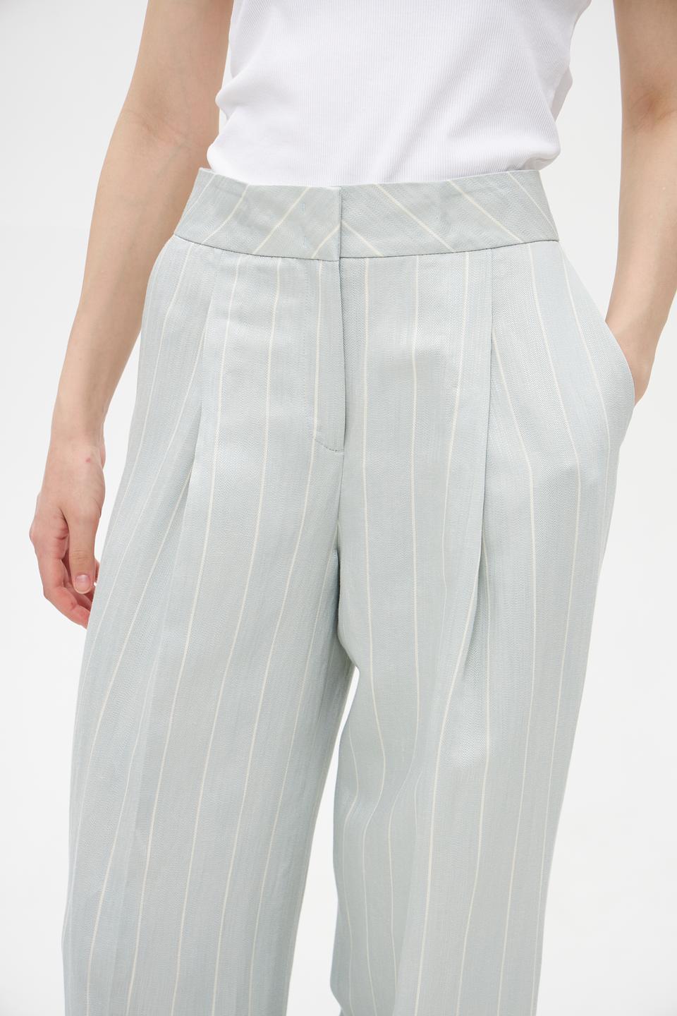 Брюки палаццо Marc Cain в полоску