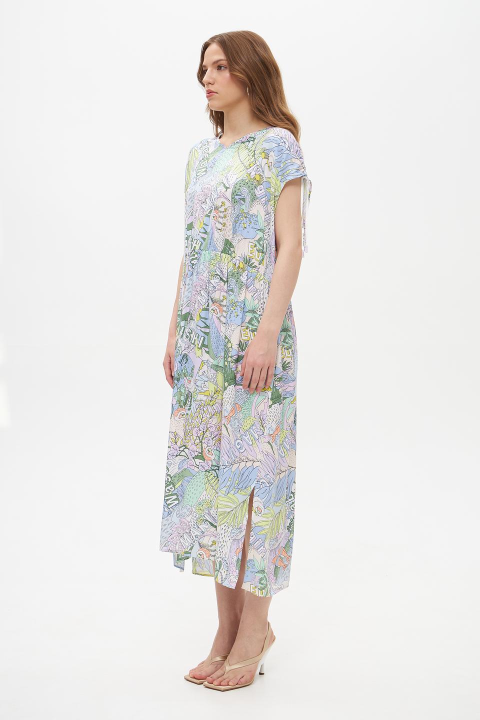 Платье Marc Cain с принтом