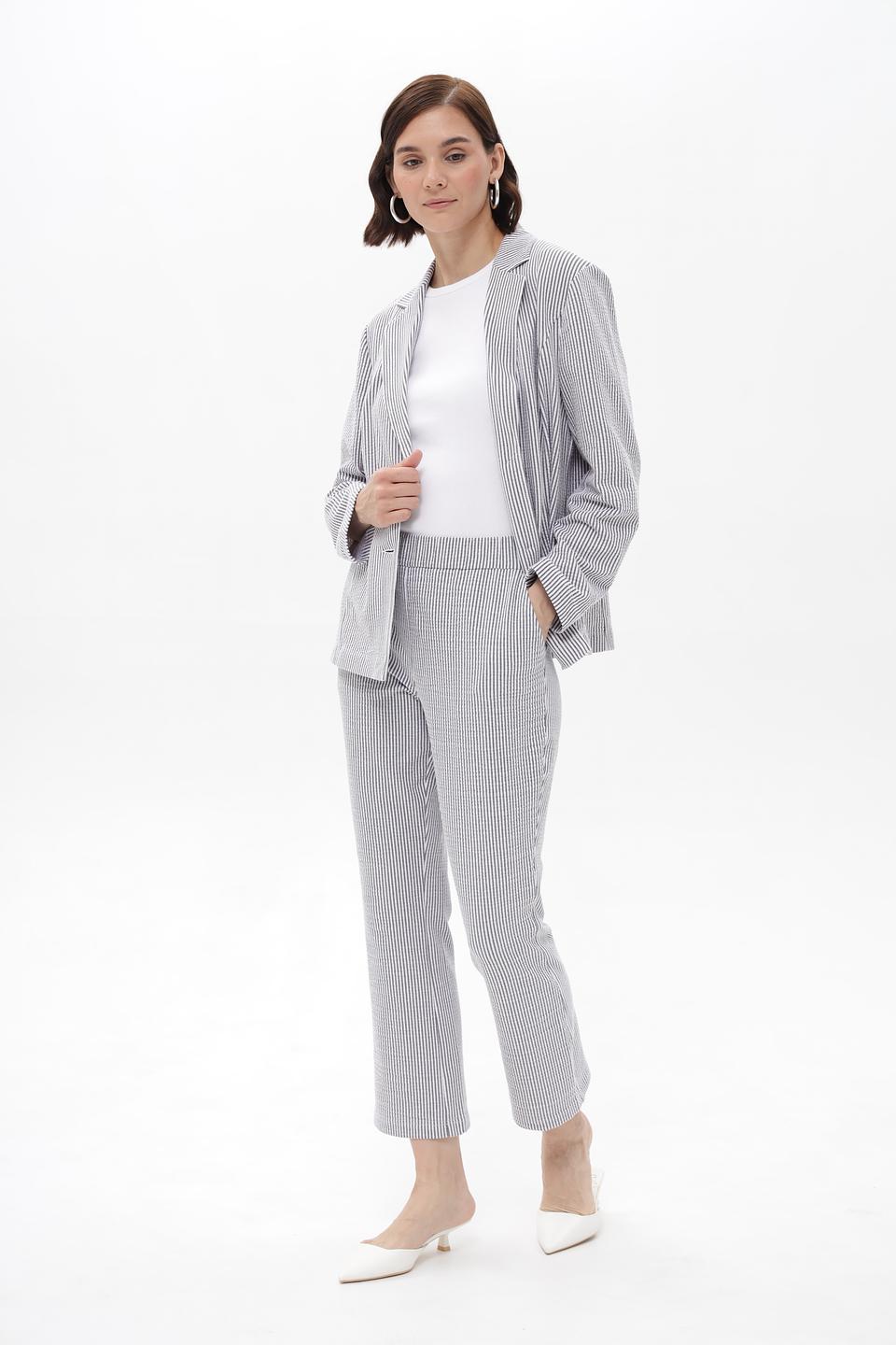 Брюки клёш Rabe collection в полоску