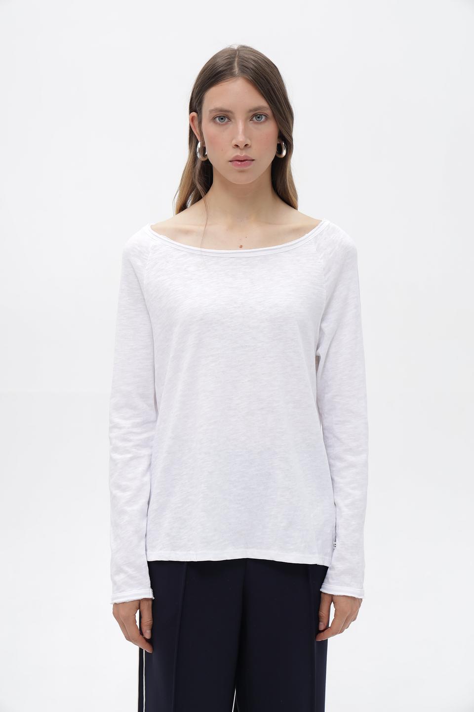 Пуловер Tom Tailor denim белый