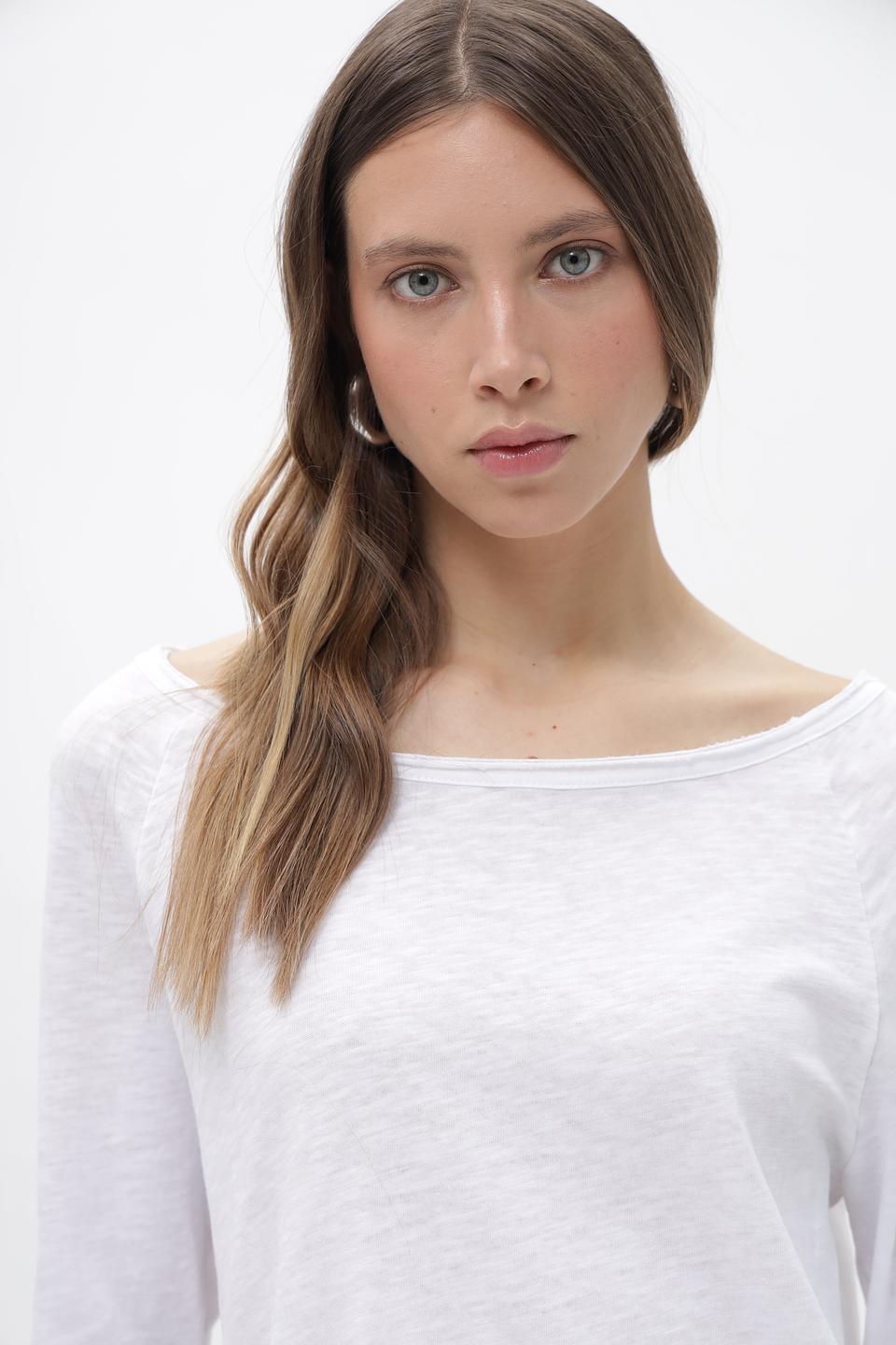 Пуловер Tom Tailor denim белый