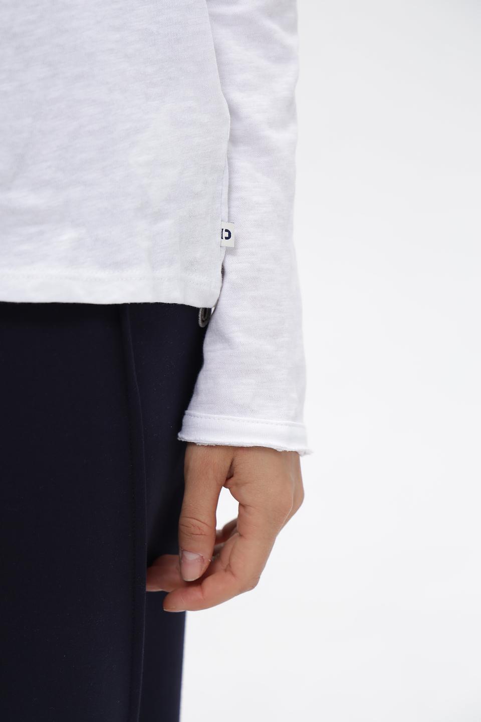 Пуловер Tom Tailor denim белый