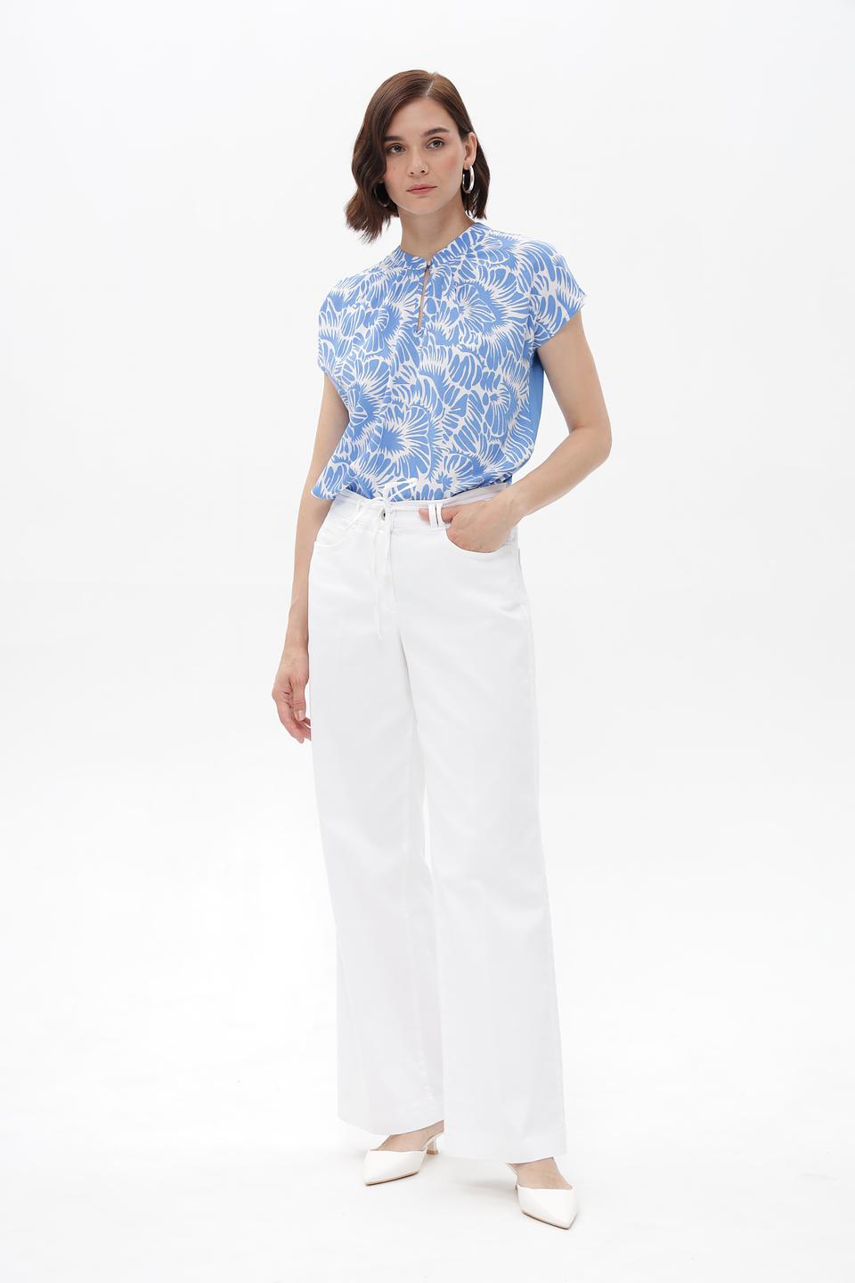 Блузка More and More с принтом