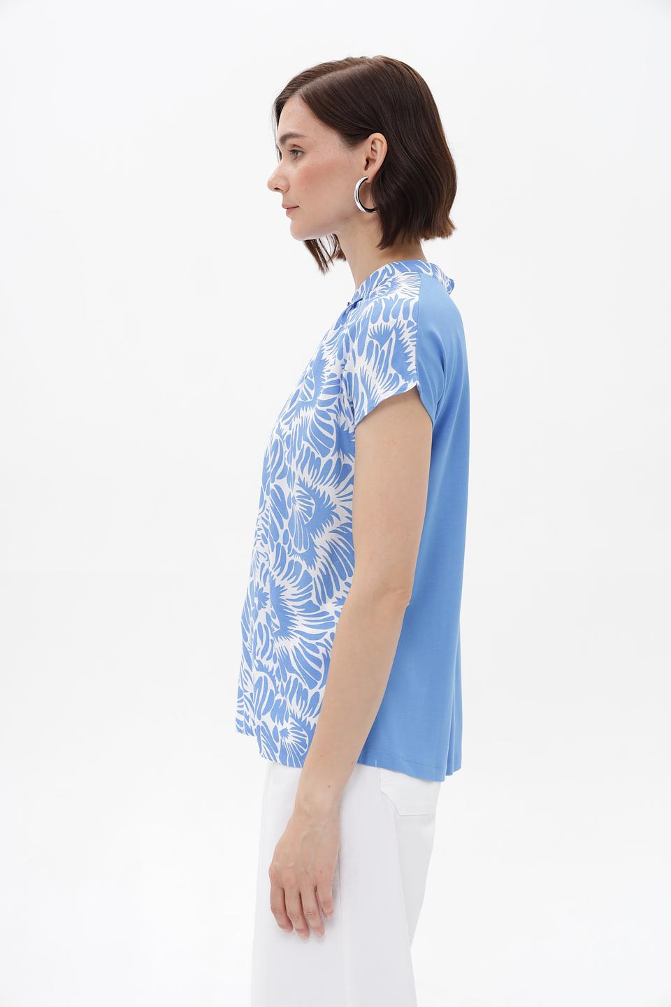 Блузка More and More с принтом