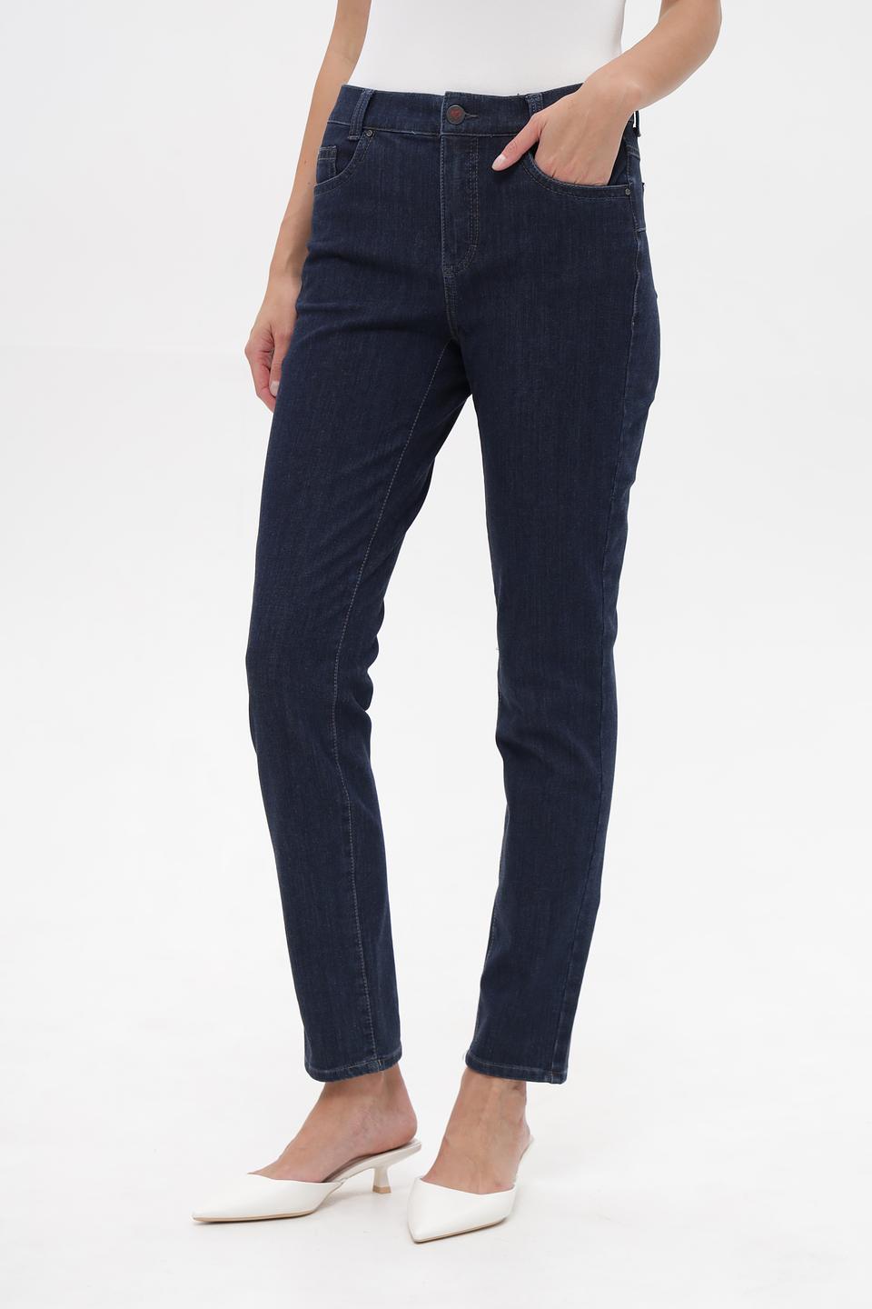 Джинсы скинни Anna Montana темно-синие