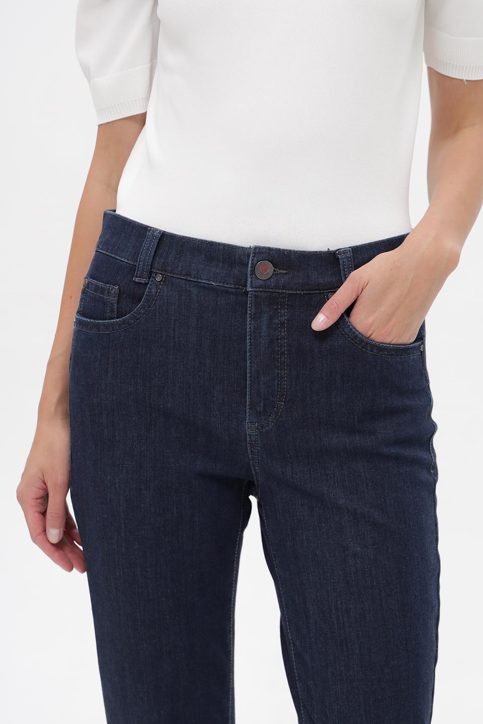 Джинсы скинни Anna Montana темно-синие