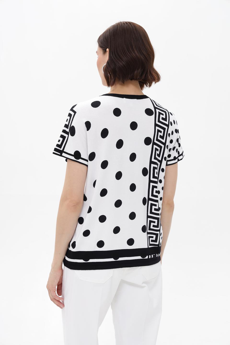 Пуловер Passioni в горошек