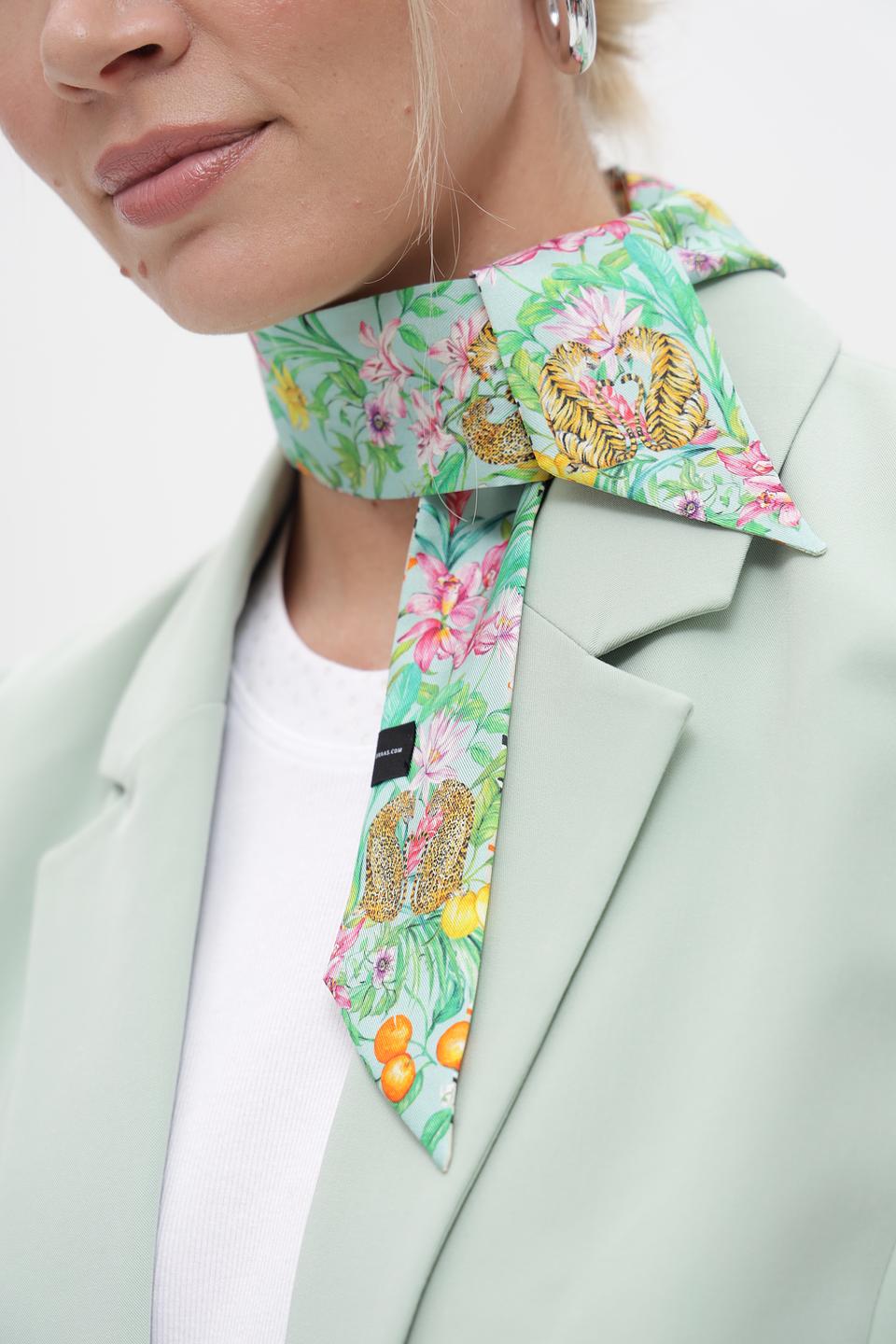 Шарф Fraas с цветочным принтом