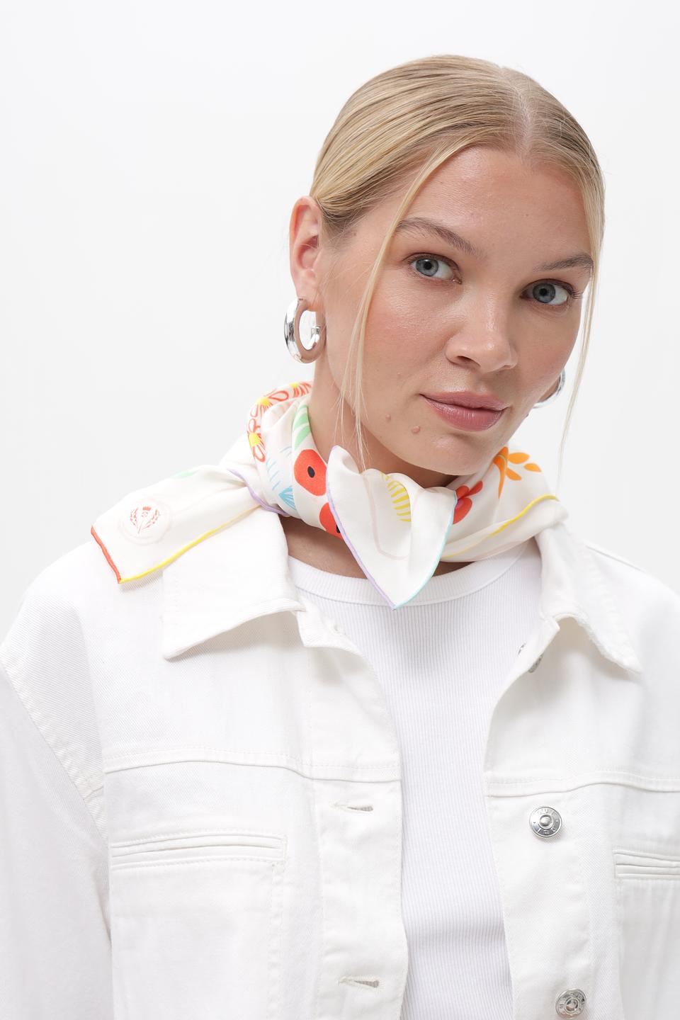 Платок Fraas с цветочным принтом