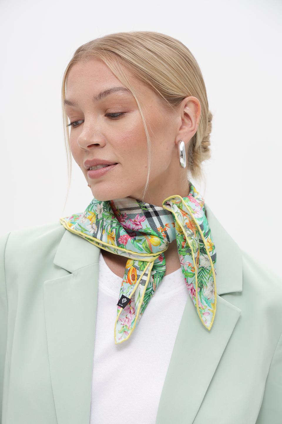 Платок Fraas с цветочным принтом