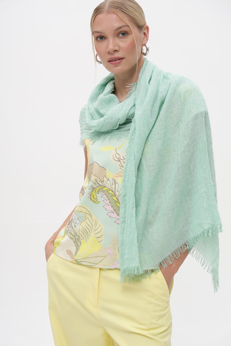 Шарф Fraas мятный