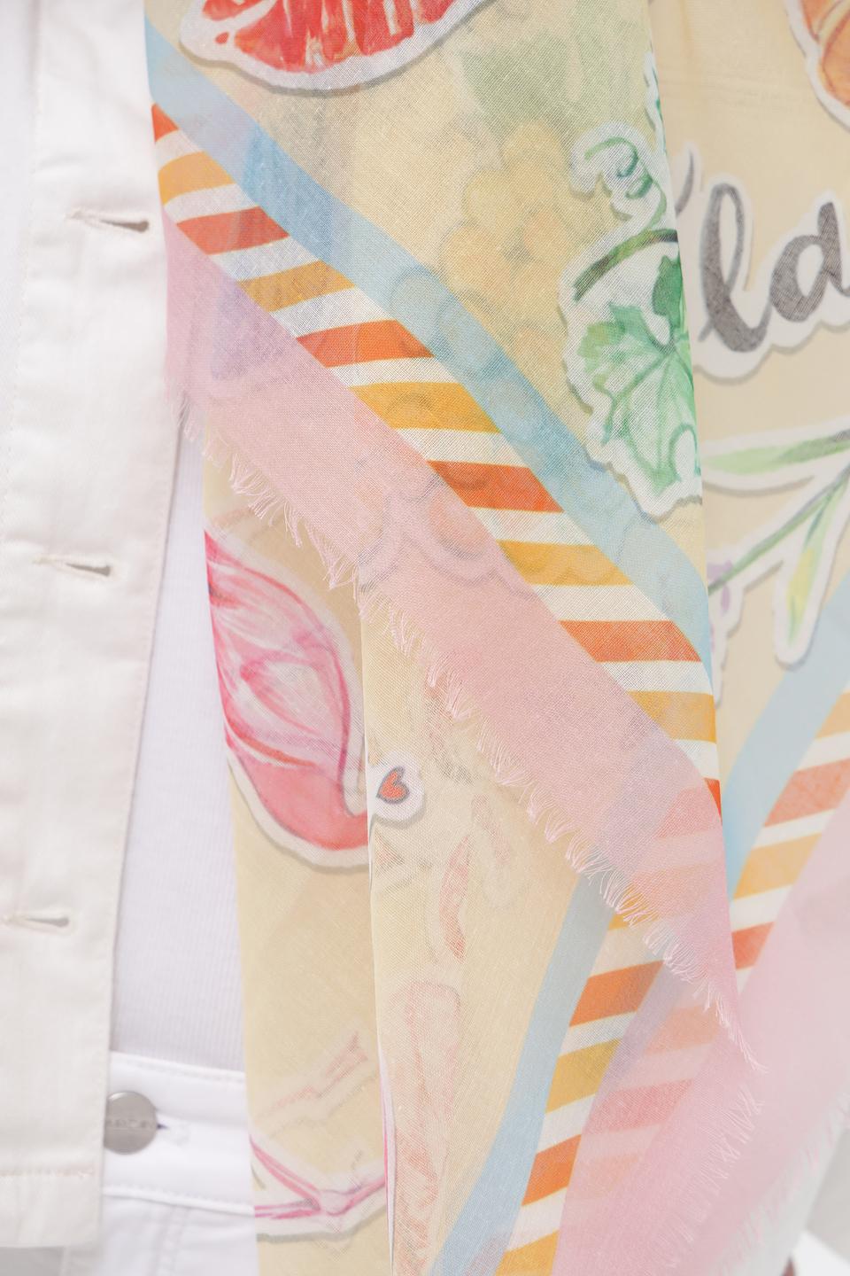 Платок Fraas с принтом