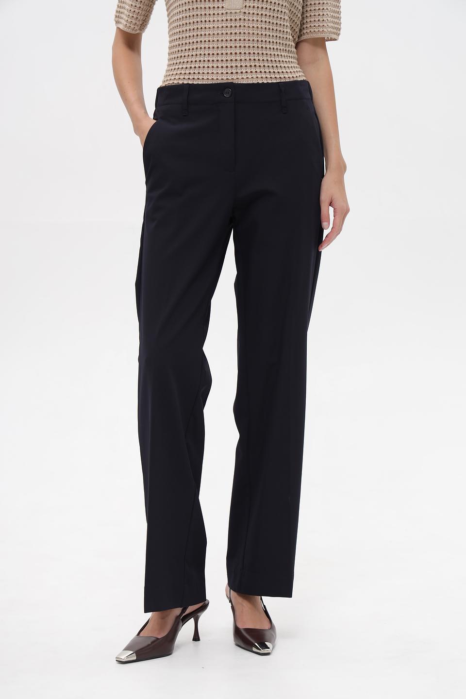 Брюки ZRS классические темно-синие