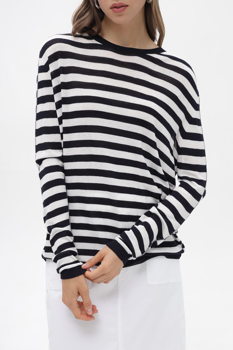 Пуловер Rich and Royal в полоску