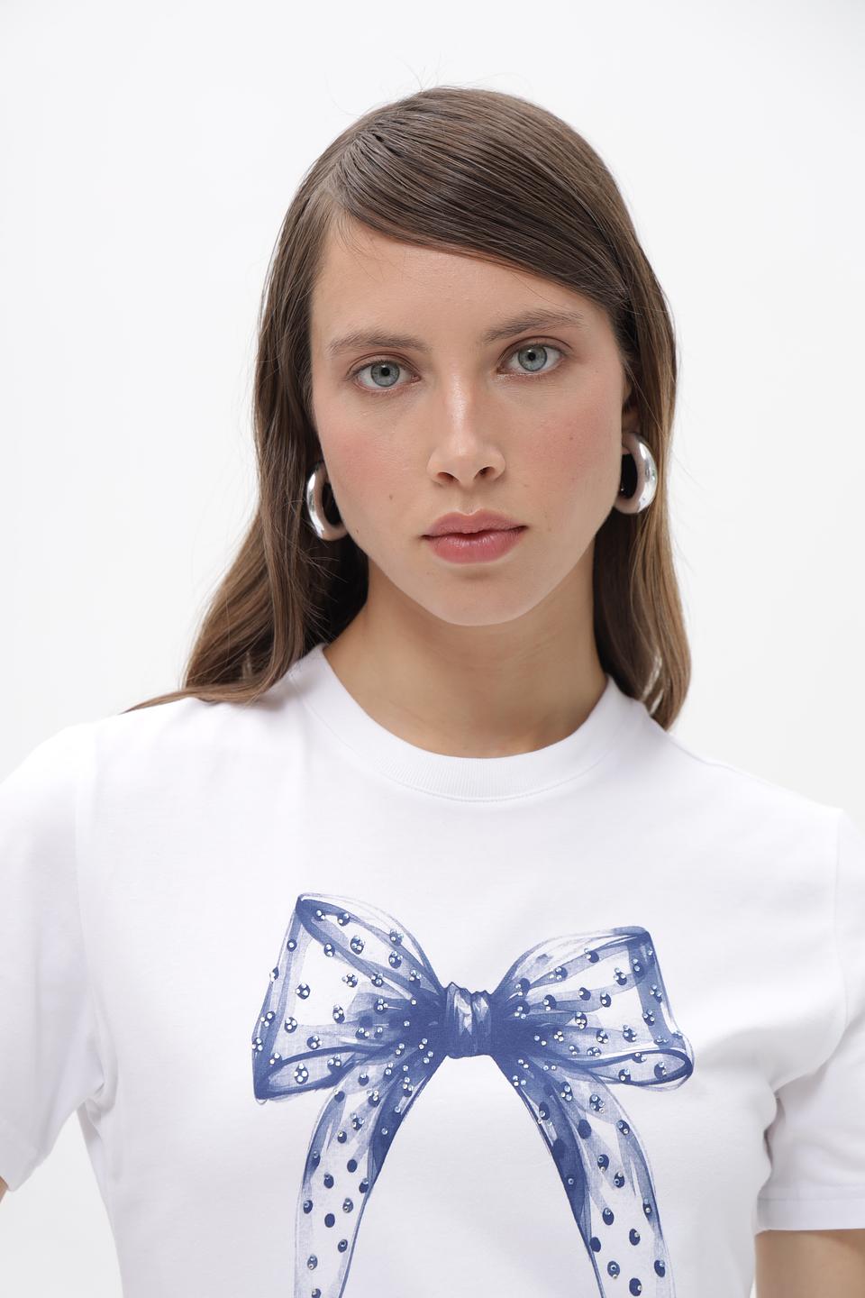 Футболка Rich and Royal с бантом