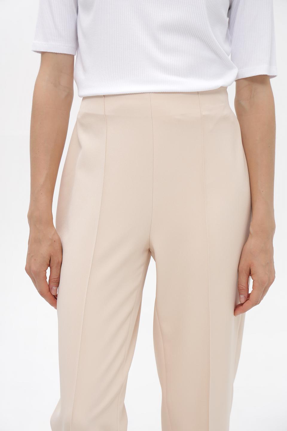 Брюки классические Rich and Royal бежевые