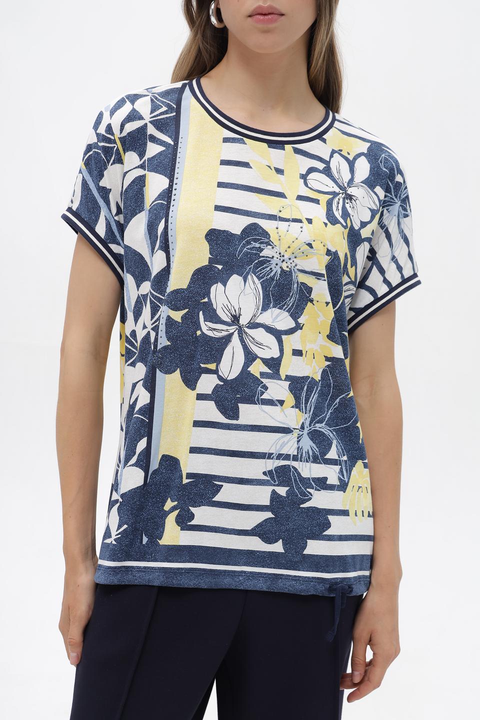 Футболка Olsen с цветочным принтом
