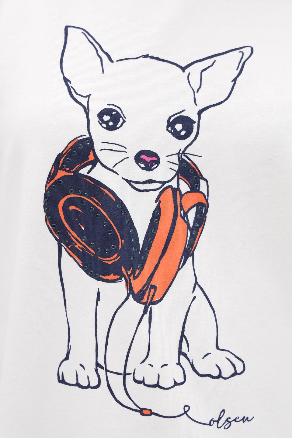 Футболка Olsen с чихуахуа