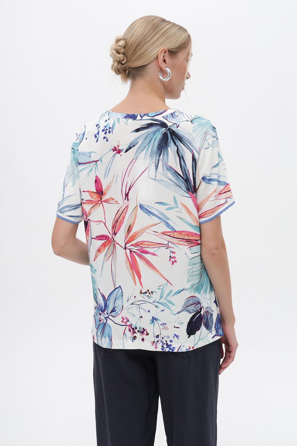 Блузка Toni collection с цветочным принтом