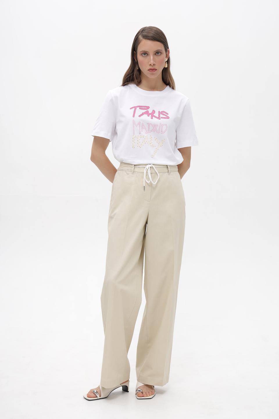 Футболка Rich and Royal с принтом Paris