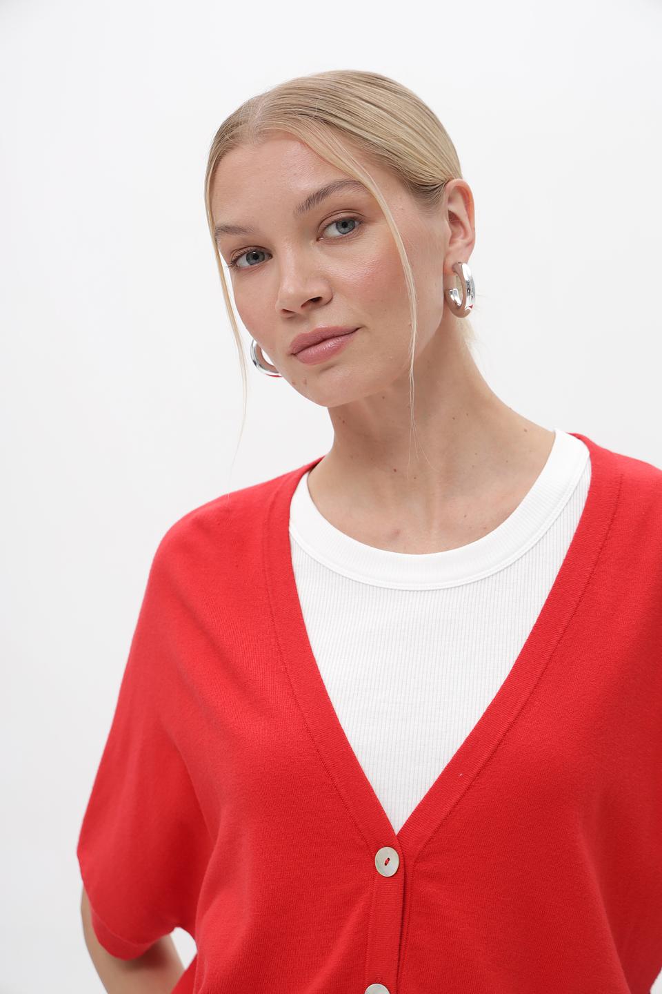 Жакет Miss Lagotte красный