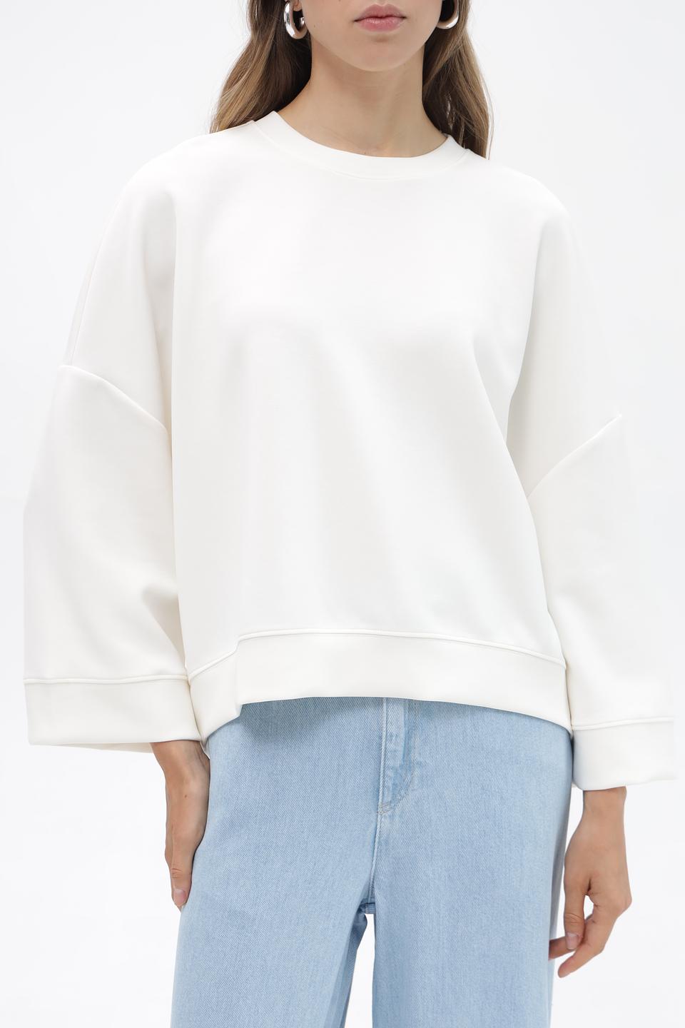 Пуловер Rich and Royal белый