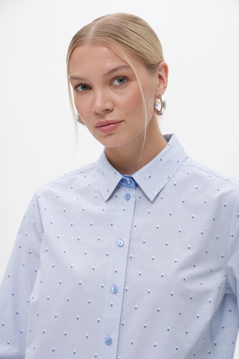 Блузка Frank Walder в полоску