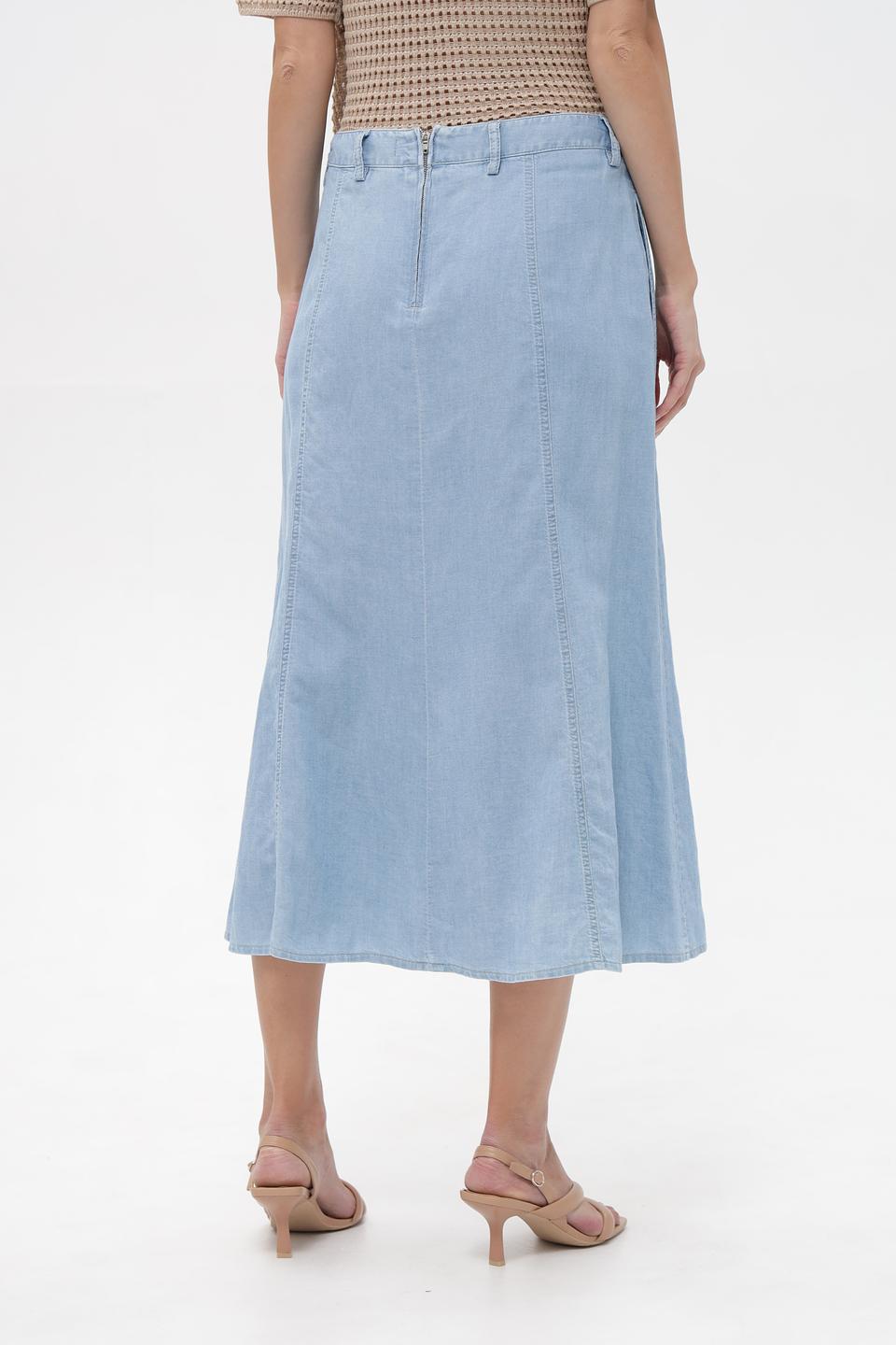 Юбка Gardeur деним светло-голубая
