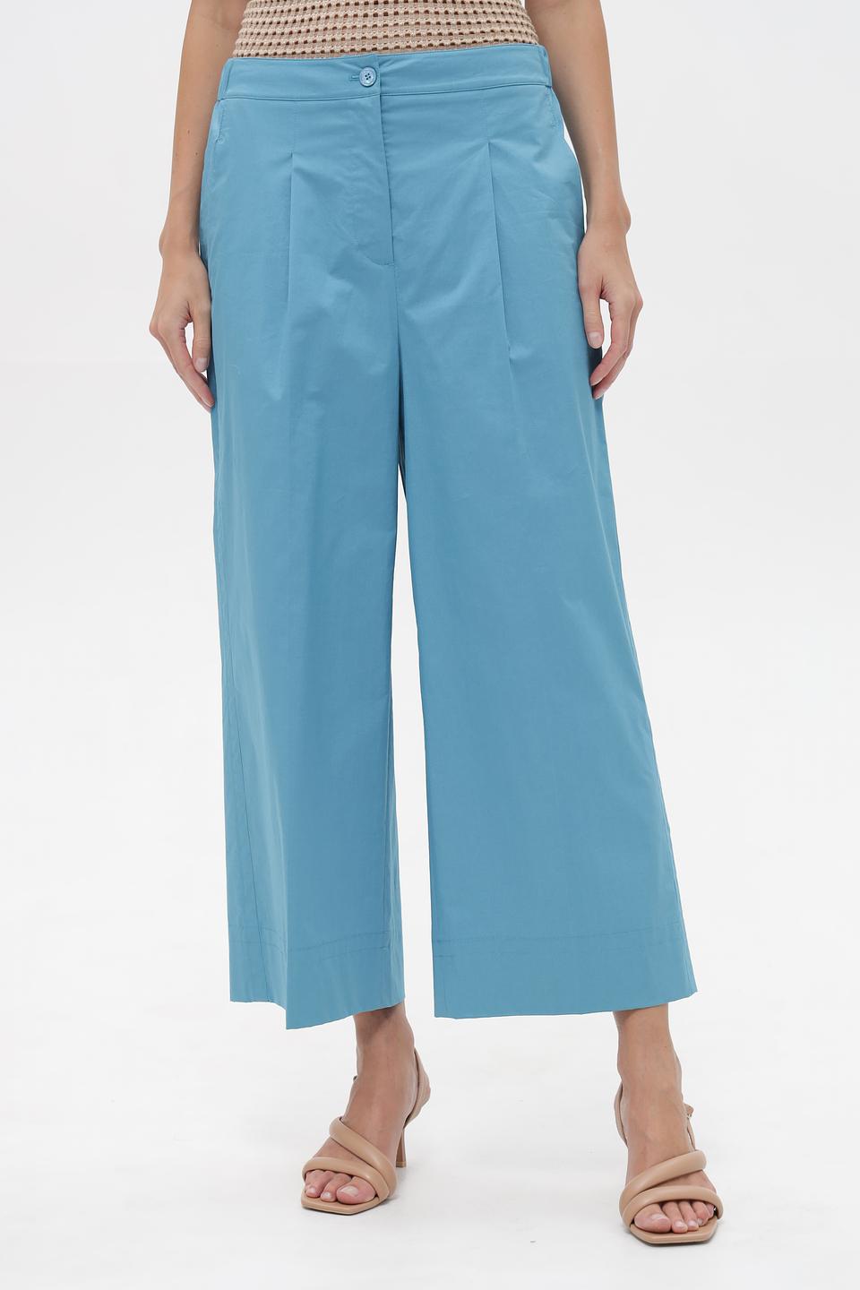 Брюки кюлоты Luisa Cerano голубые