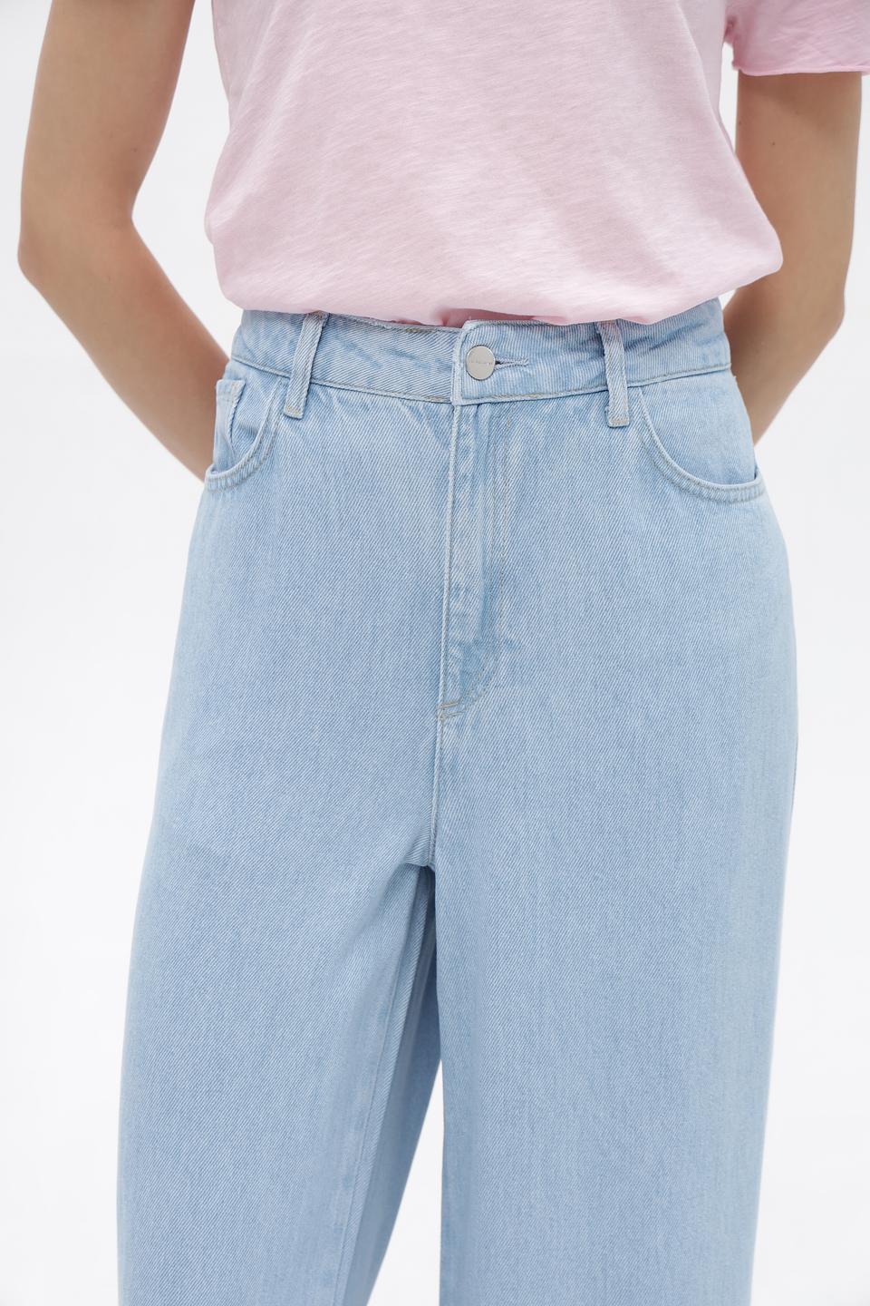 Джинсы клеш Rich and Royal голубые