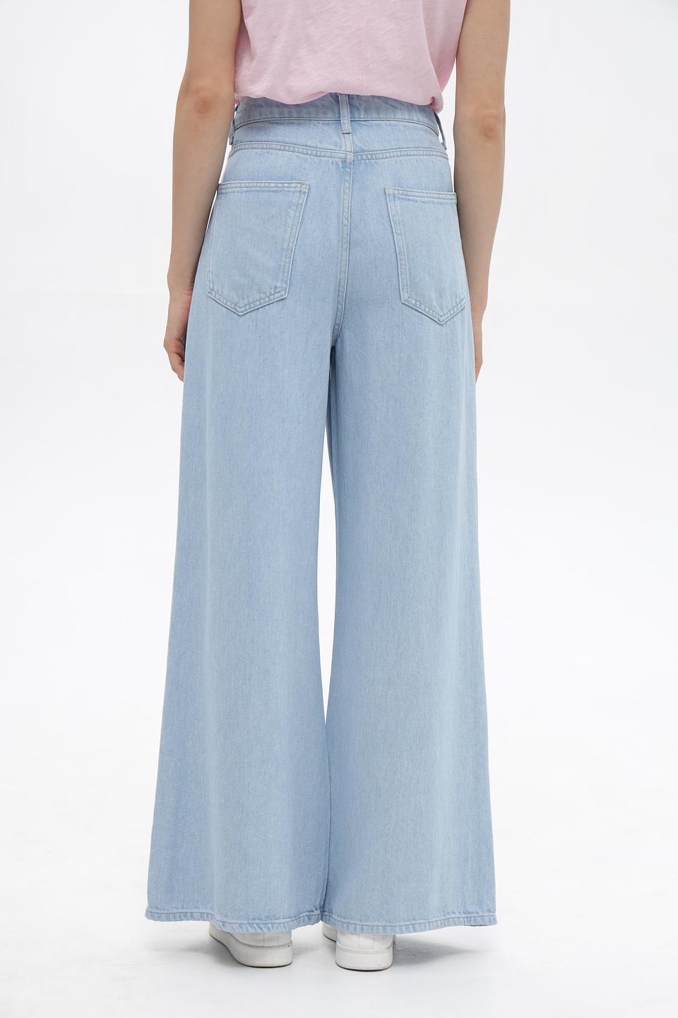 Джинсы клеш Rich and Royal голубые