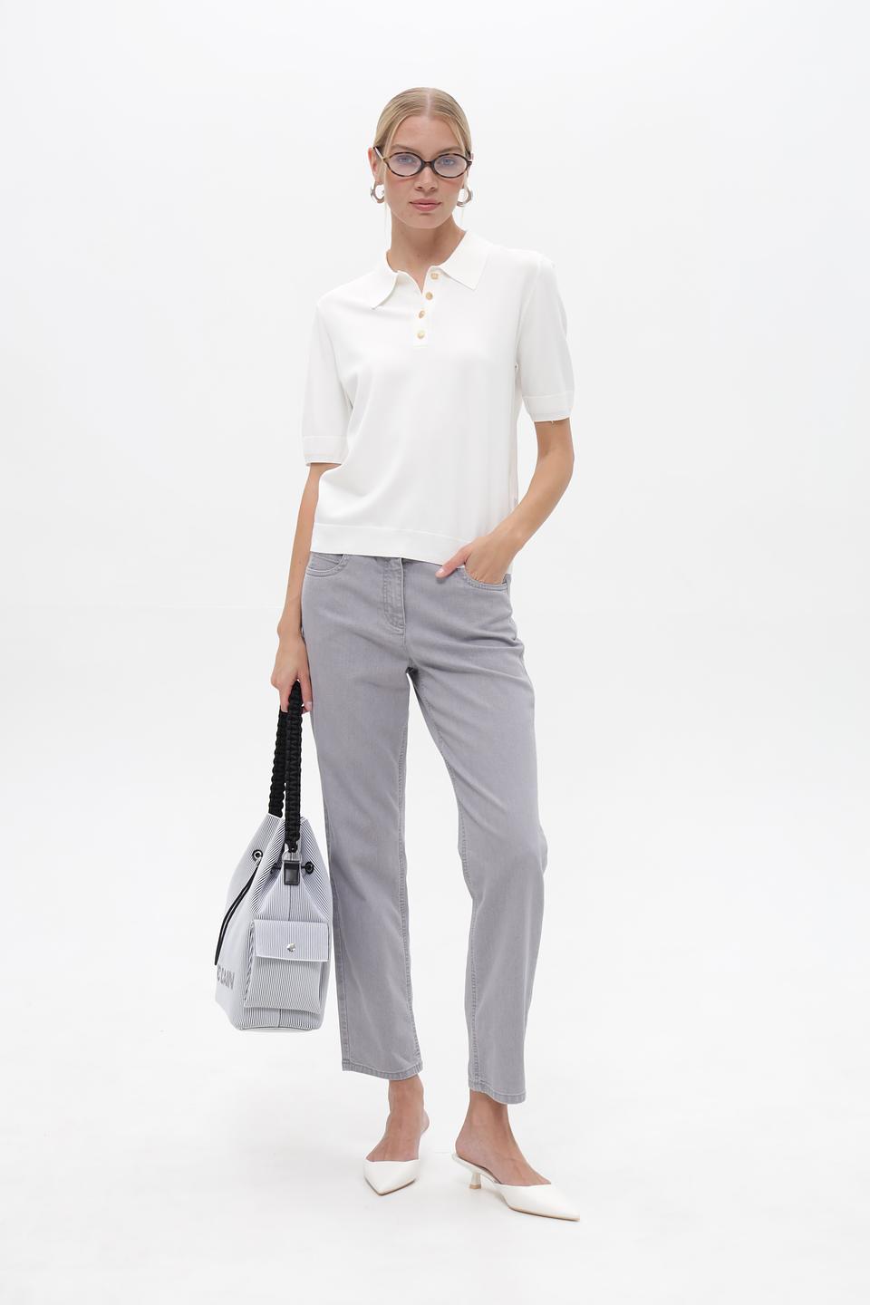 Пуловер Gerry Weber с воротником-поло