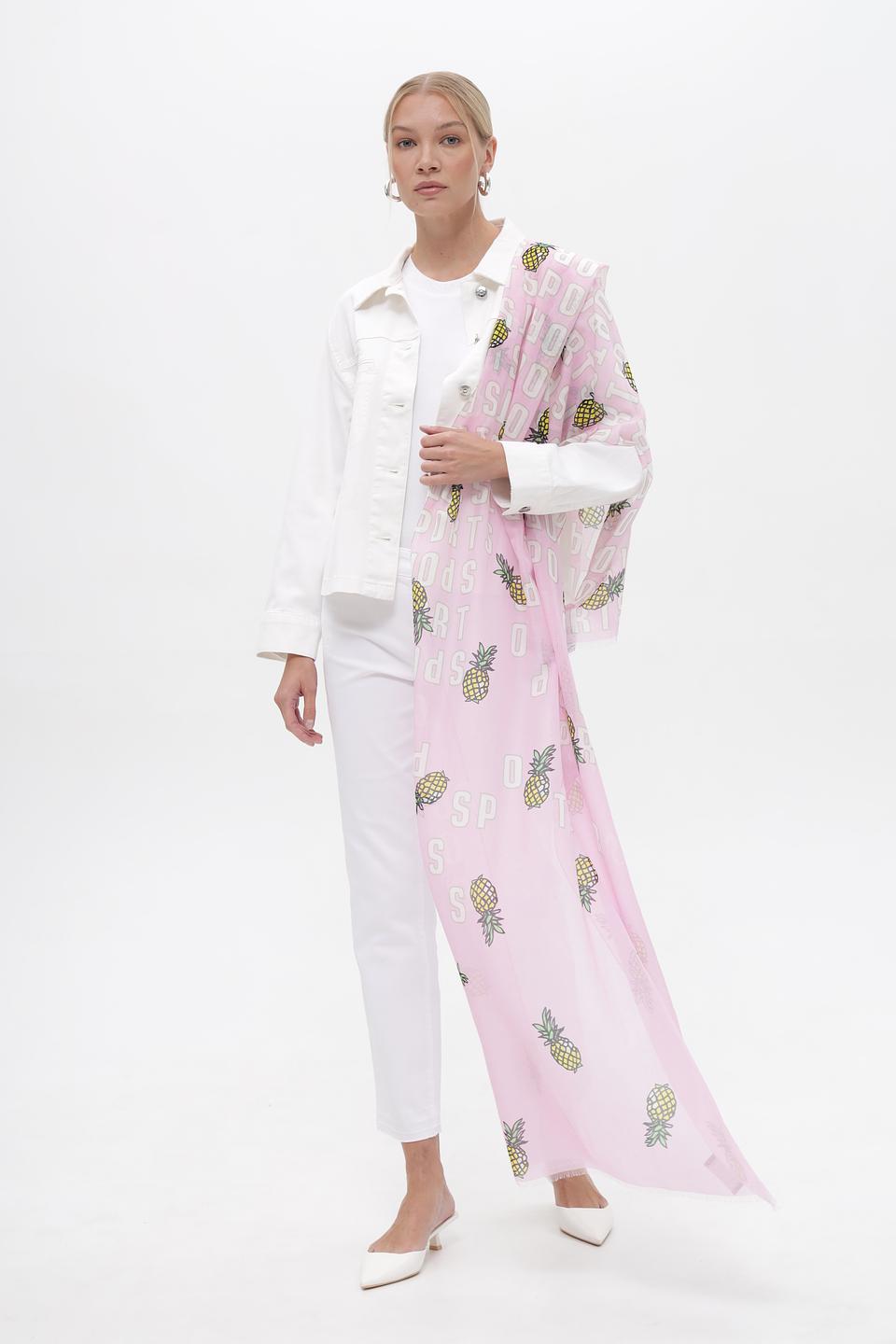 Шарф Marc Cain с ананасами