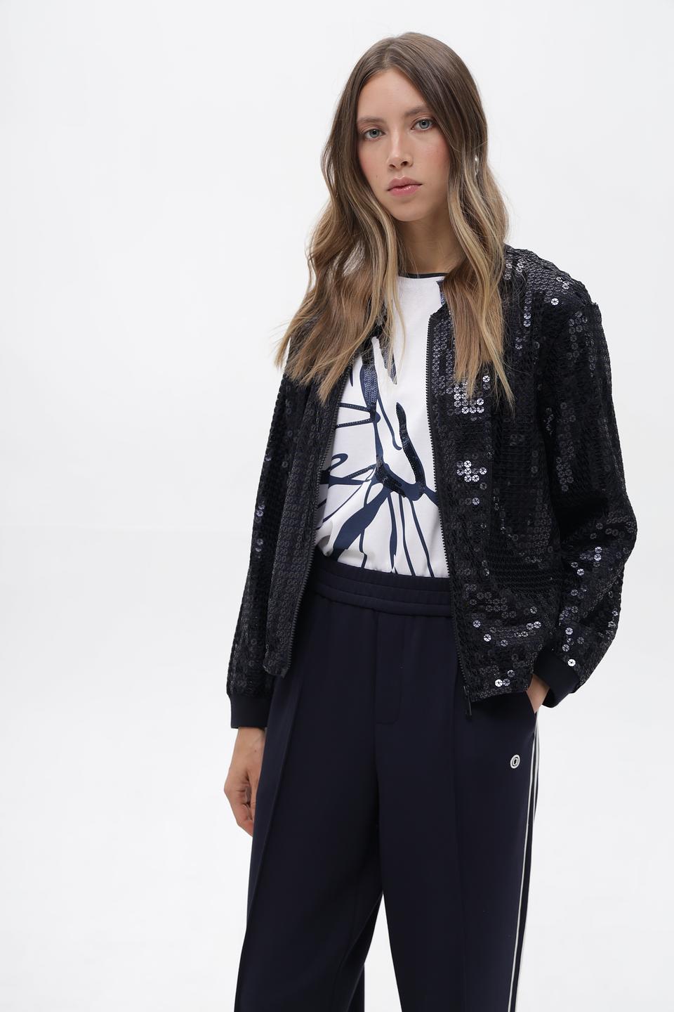 Жакет Rabe collection с пайетками