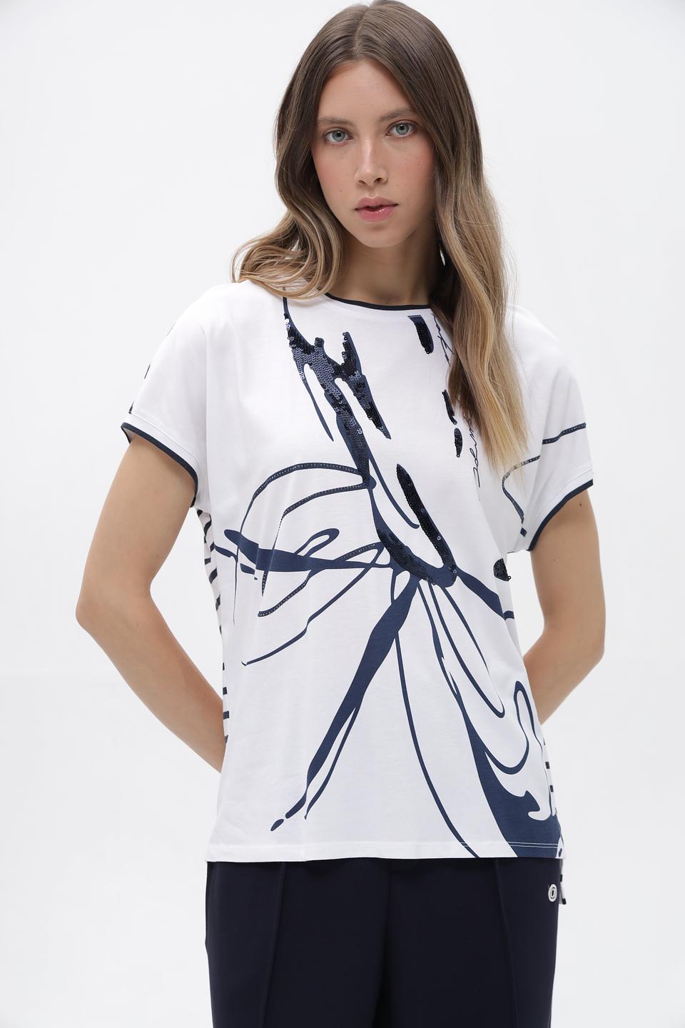 Футболка Rabe collection с принтом