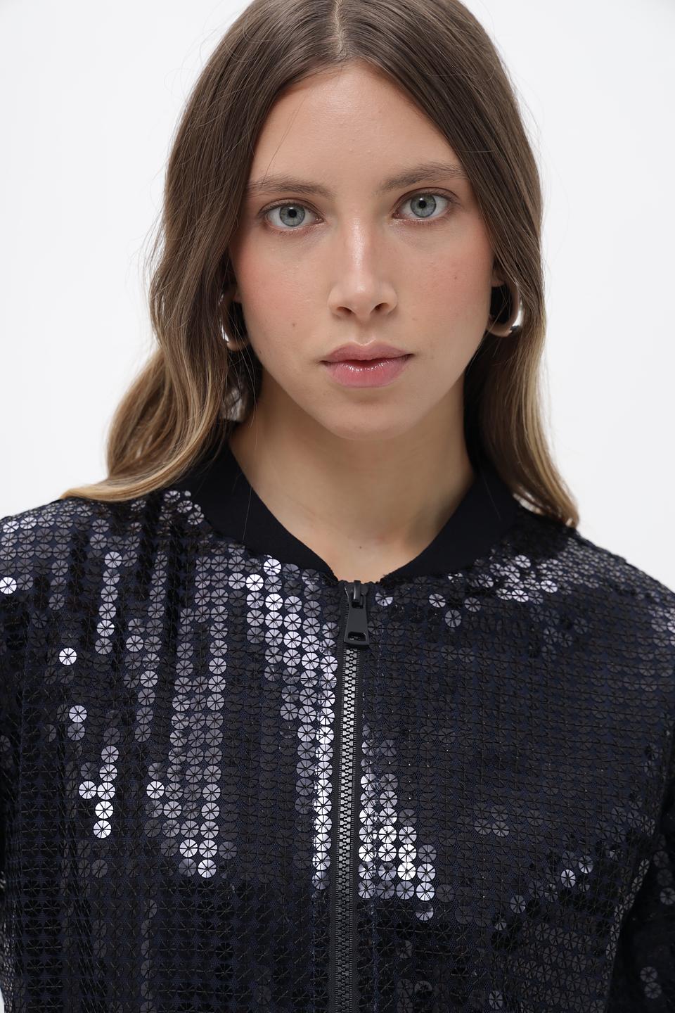 Жакет Rabe collection с пайетками
