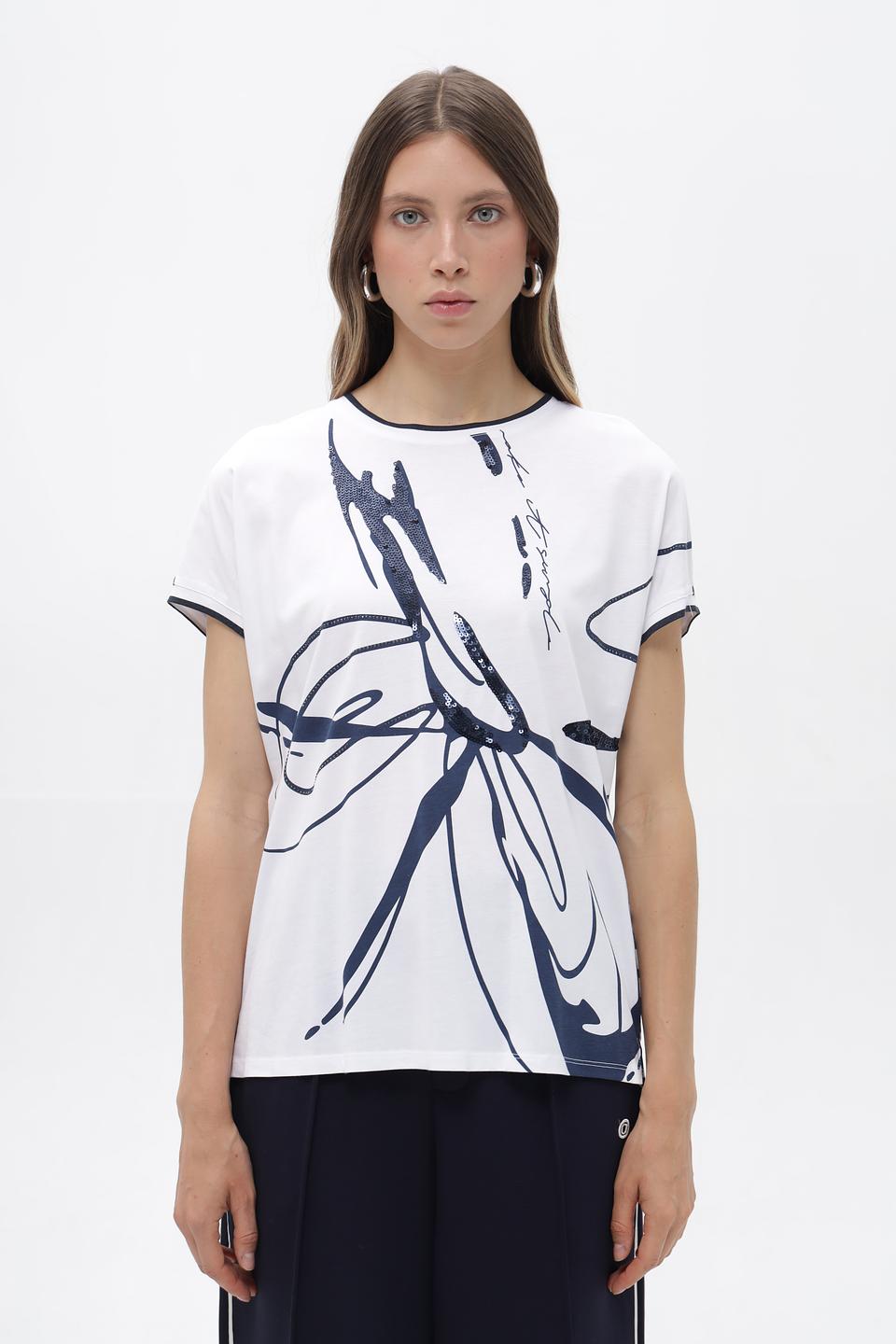 Футболка Rabe collection с принтом