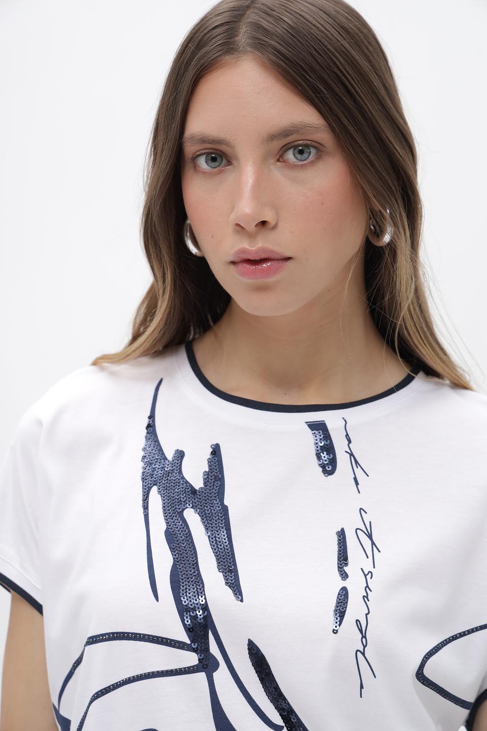 Футболка Rabe collection с принтом