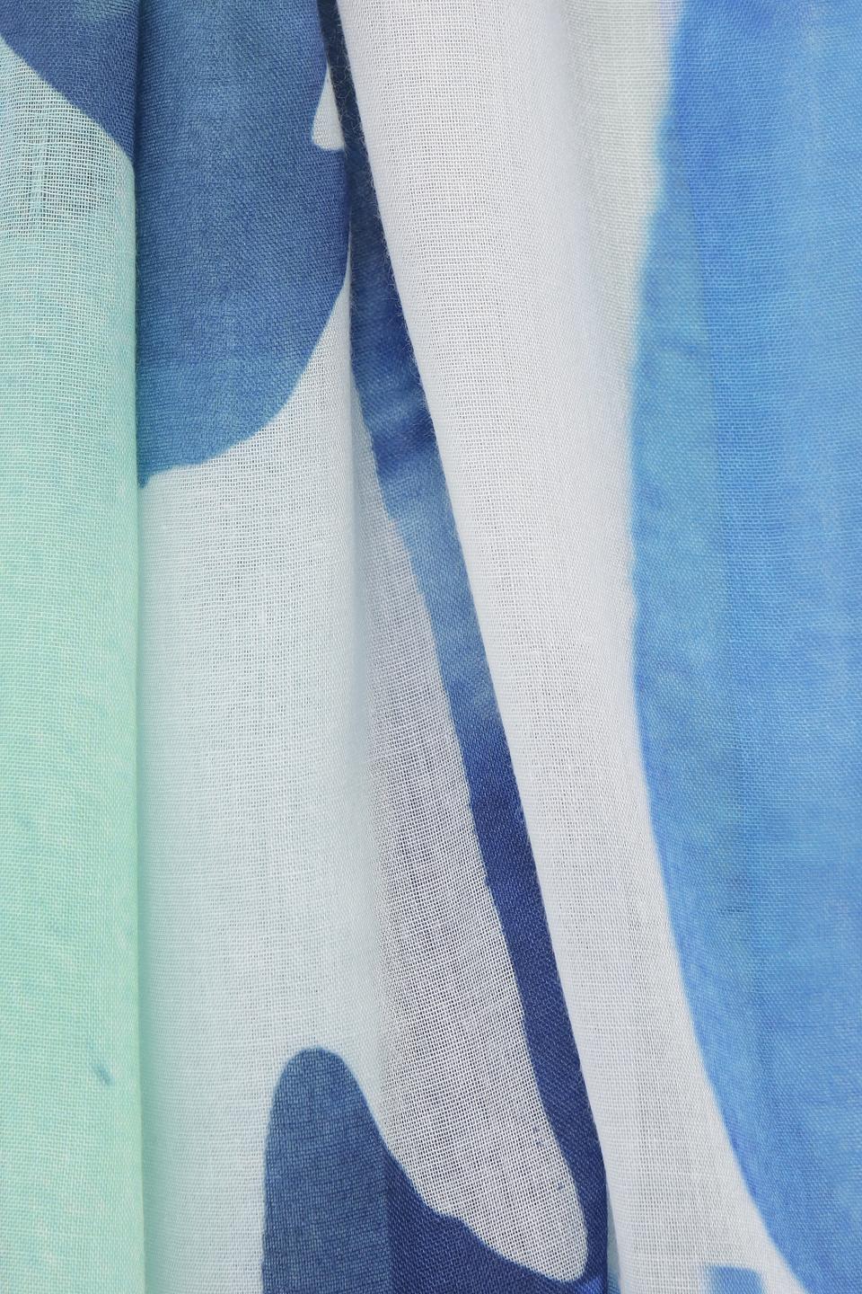 Шарф Lecomte с абстрактным рисунком