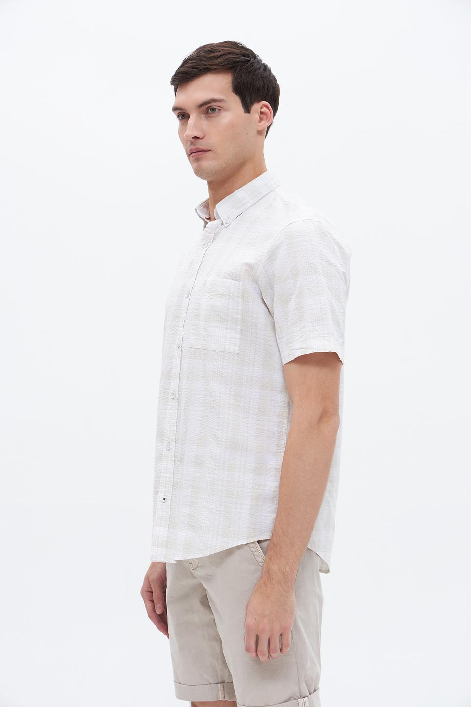 Рубашка кр Lerros мужская в клетку