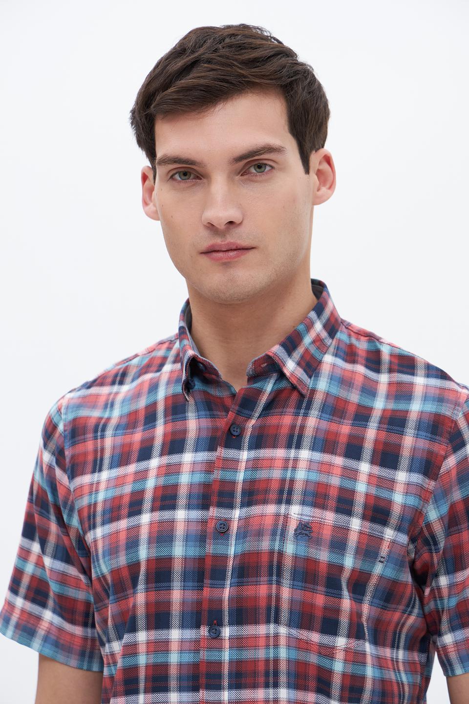 Рубашка кр-рукав Lerros в клетку