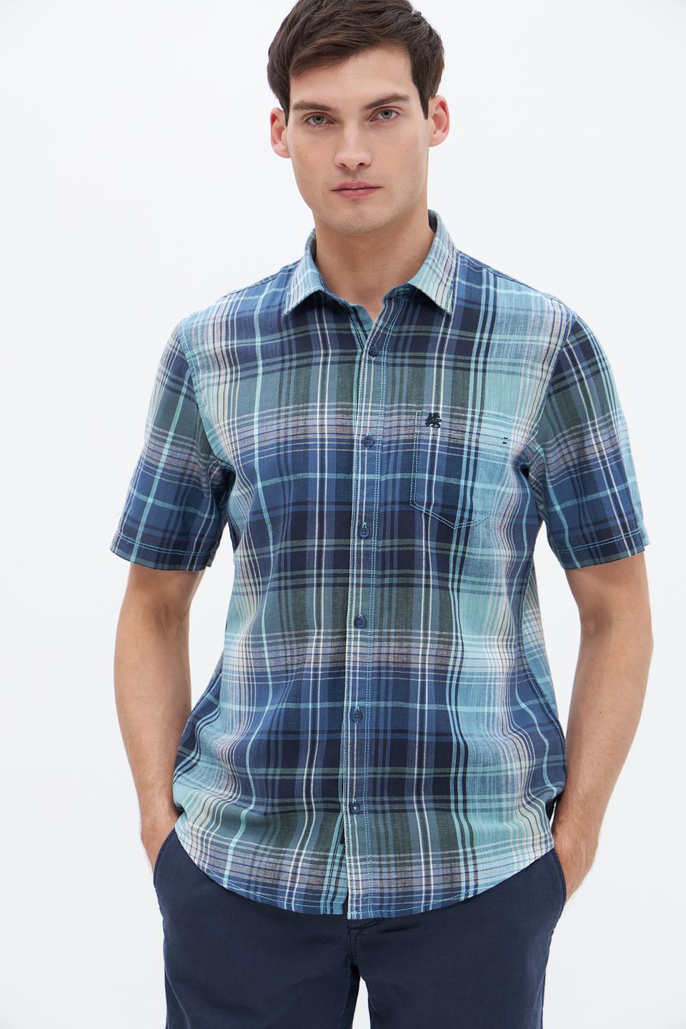 Рубашка кр Lerros в клетку