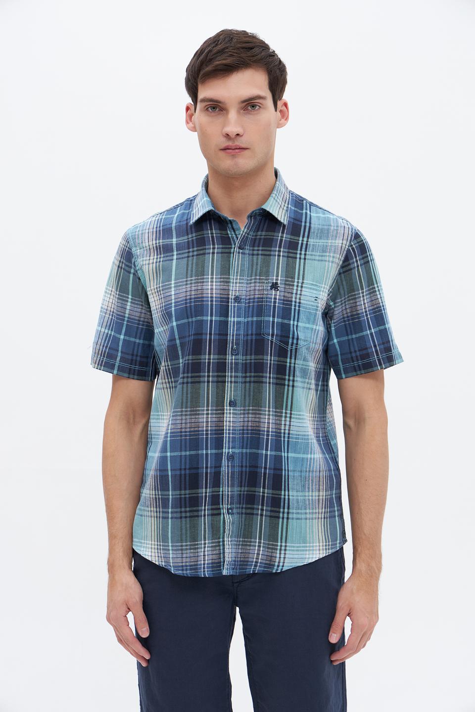 Рубашка кр Lerros в клетку