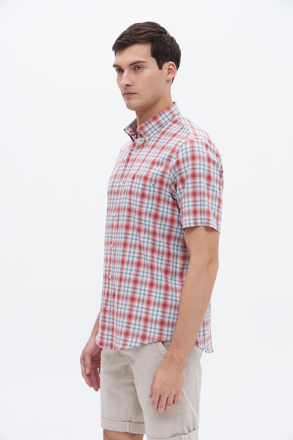 Рубашка кр-рукав в клетку Lerros